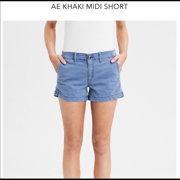 American Eagle Outfitters Pants - NWT American Eagle Blue Midi Shorts